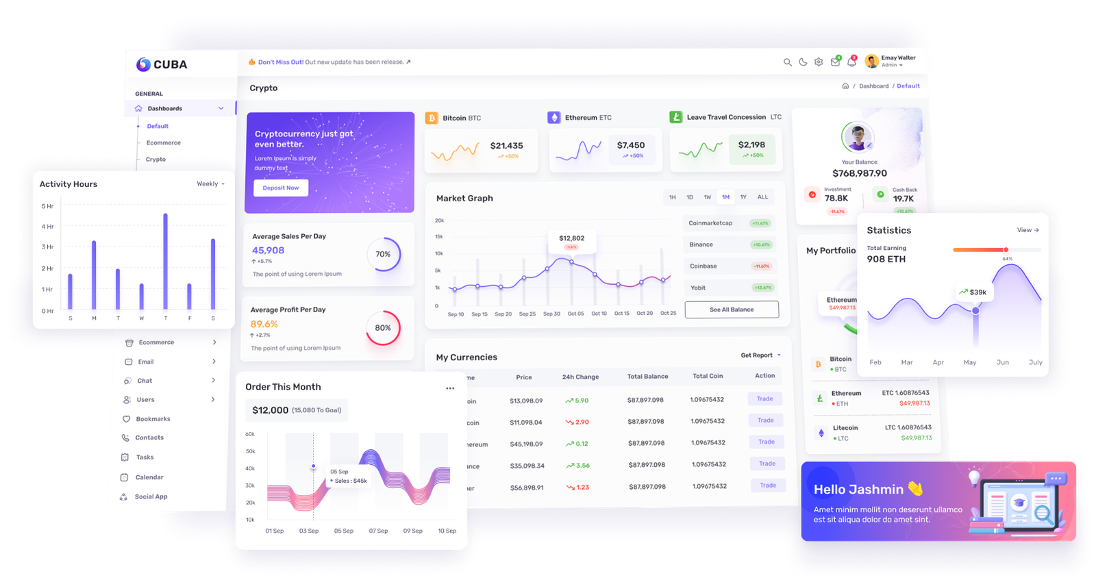 Taskryn dashboard preview